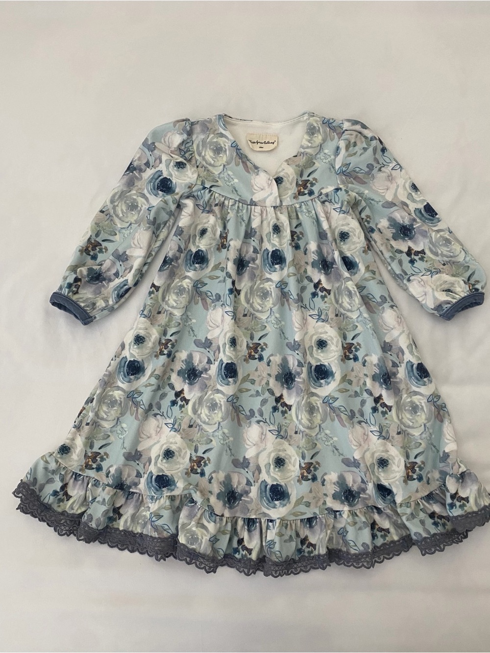 Adorable Eliza Grace Floral Nightgown - Size 18M